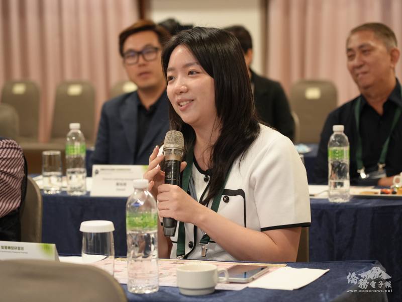 菲律賓青商謝采玲則分享研習心得
