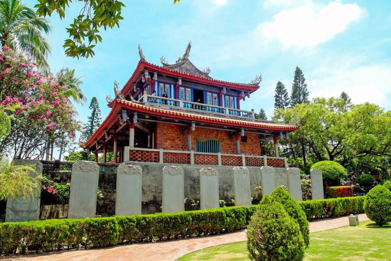 台南市與日本友誼市合作推動景點門票互惠計畫，7月起合作城市增加至12座。圖為台南加入計畫景點之一赤崁樓。（台南市政府提供）