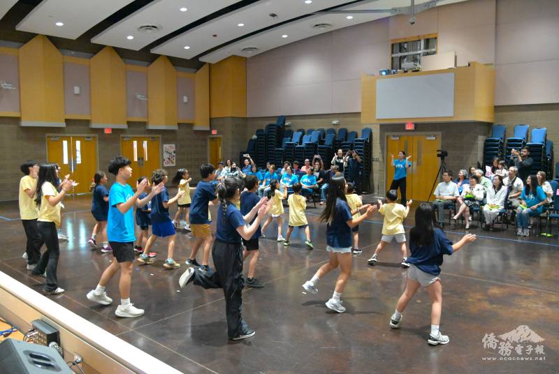 學員於成果展帶來團體舞蹈演出