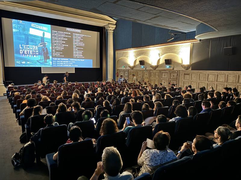 布魯塞爾夏日電影節30日登場，首推台灣主題，開幕片是導演蔡明亮的「不散」，影廳內座無虛席。