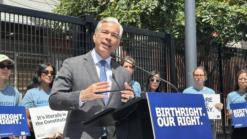 美國最高法院再次確認出生公民權，加州檢察總長邦塔（Rob Bonta）1日在舊金山慶祝集會上表示，移民使國家強大。