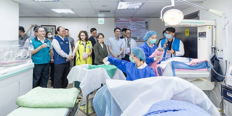 副總統視導南投城鎮韌性演練　了解韌性醫療及重要民生物資整備情形
