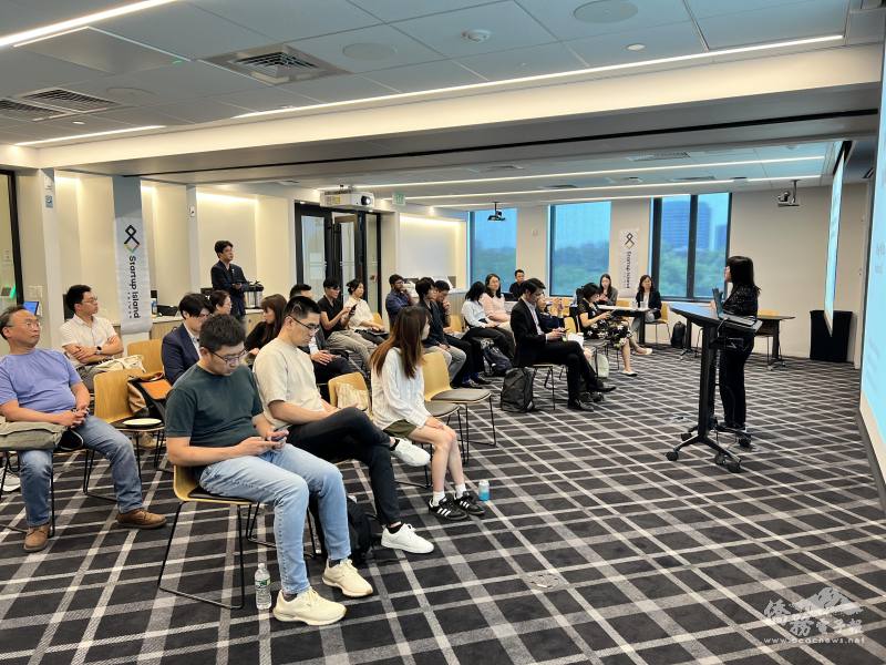 臺灣新創公司輪番上臺簡報公司近況與發展方向