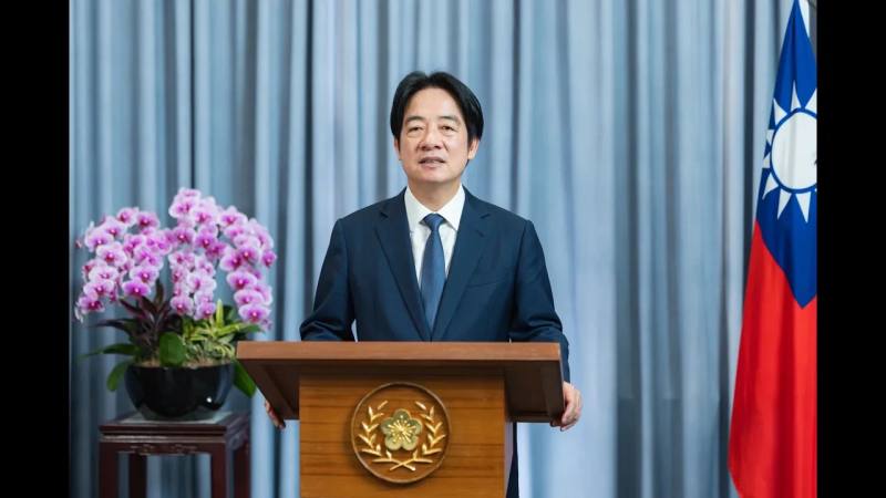 賴清德總統2日晚間以錄影方式為2026年「美東臺灣人夏令會55週年盛典」致詞