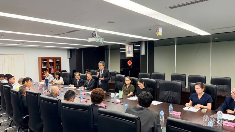 會議進行情形。