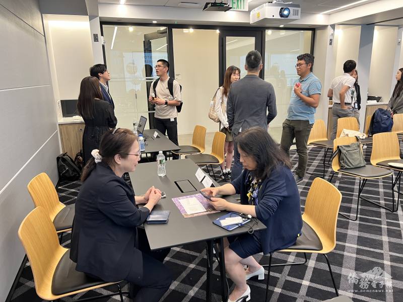 臺、美兩地生技產業代表互動，交換發展心得
