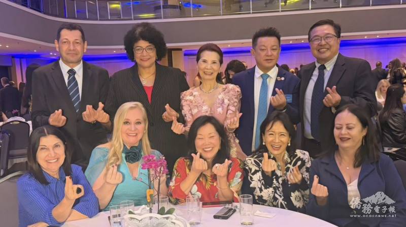 巴西貴賓合影