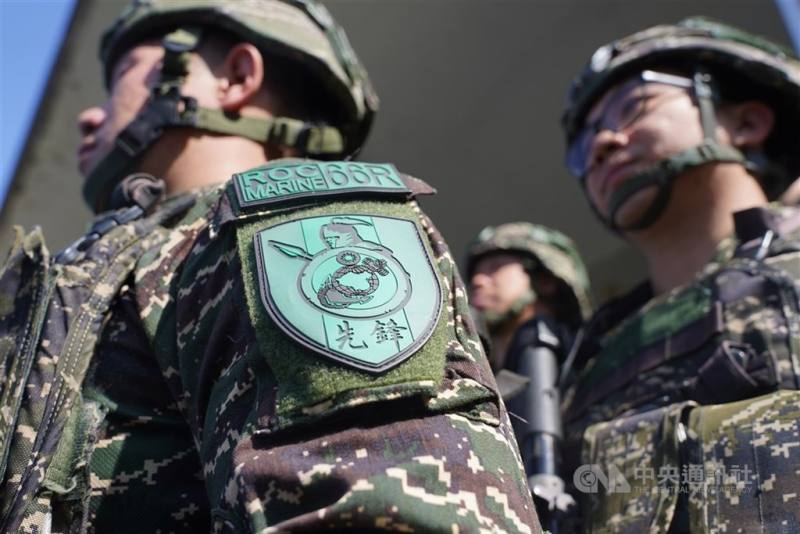 圖為衛戍第二戰鬥隊官兵。