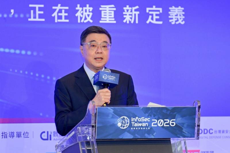 行政院長卓榮泰出席InfoSec Taiwan 2026國際資安組織大會開幕活動