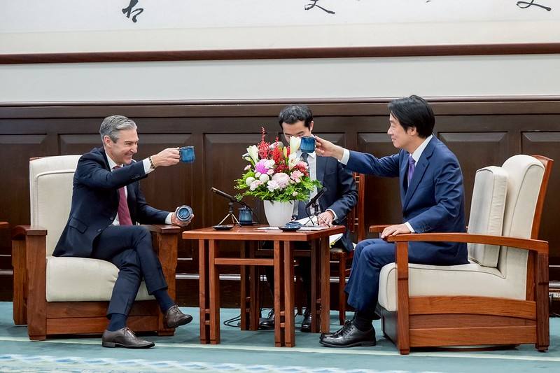 總統接見美國「國家民主基金會」（NED）暨其核心夥伴訪問團