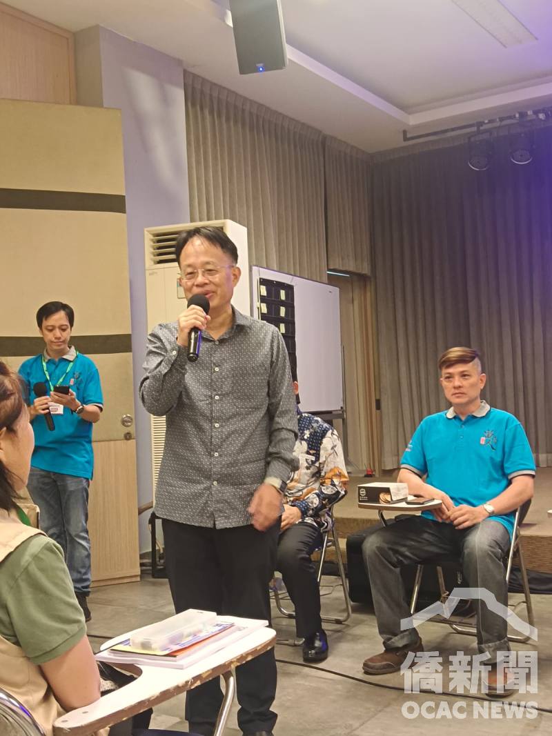 泗水辦事處副處長蔣忠良於開幕式致詞