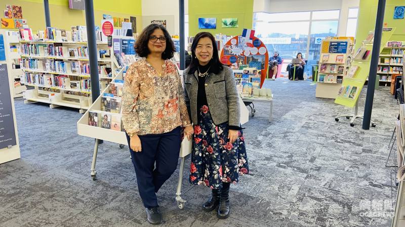 Padmini Raj is the manager of the Blockhouse Bay Library.