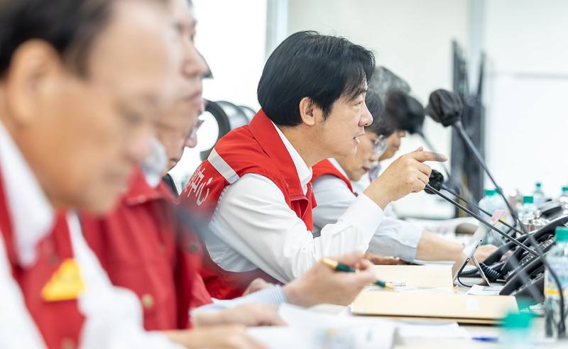總統指示中央與地方加強合作落實防颱整備　將災害降到最低