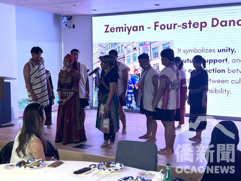 「2026年TIYA（Taiwan Indigenous Youth Alliance，臺灣原住民族青年聯盟）原聲領航計畫」代表團表演