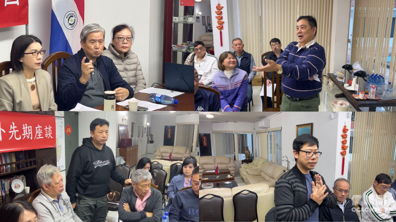 僑務榮譽職與僑團代表們踴躍發言提出建言