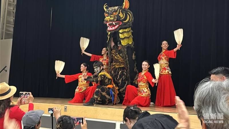 來自臺灣的金宇園掌中劇團、新藝芳歌劇團及妙璇舞蹈團聯袂演出(台加文化協會提供)