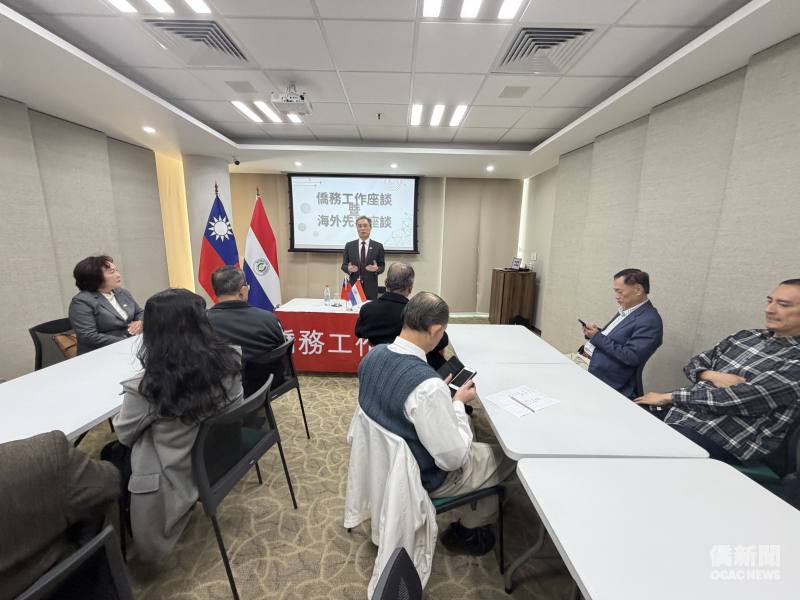 駐巴拉圭大使館大使李岳融致詞