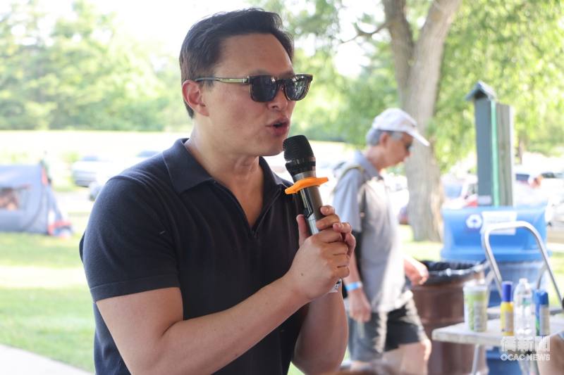 大底特律台灣商會會長林志嘉感謝會員及僑界長期以來對商會的支持