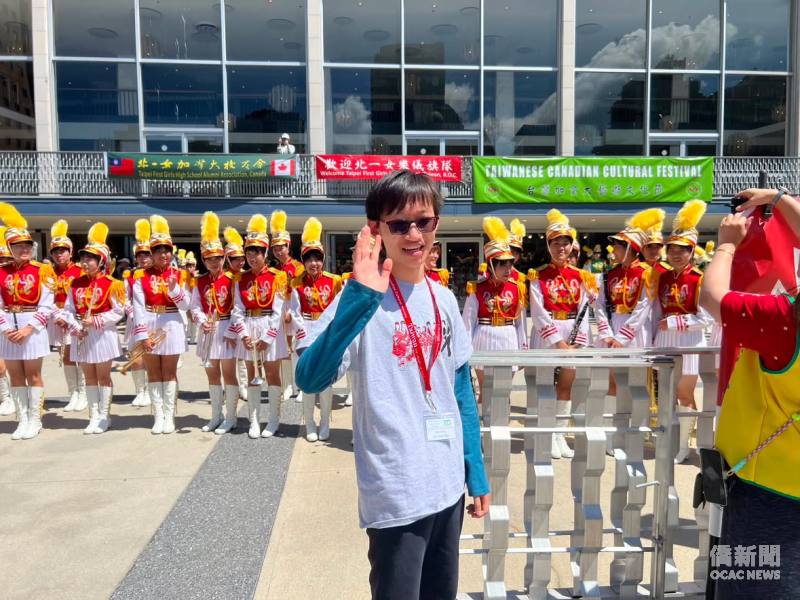 吳昱廷參與臺灣加拿大藝術文化節（Taiwanese Canadian Cultural Festival）
