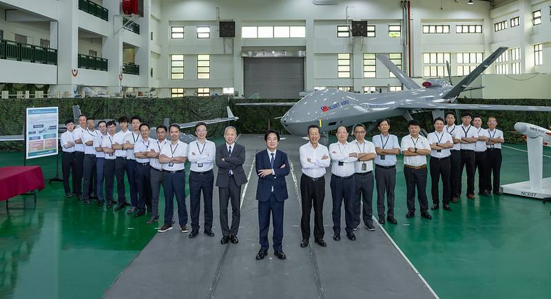 總統視導國家中山科學研究院航空研究所無人機發展現況