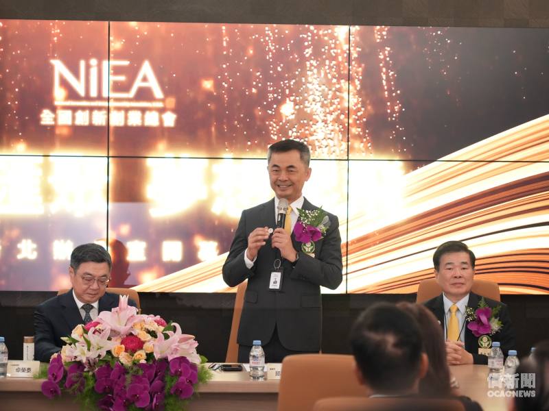 新創總會總會長邱銘乾致詞