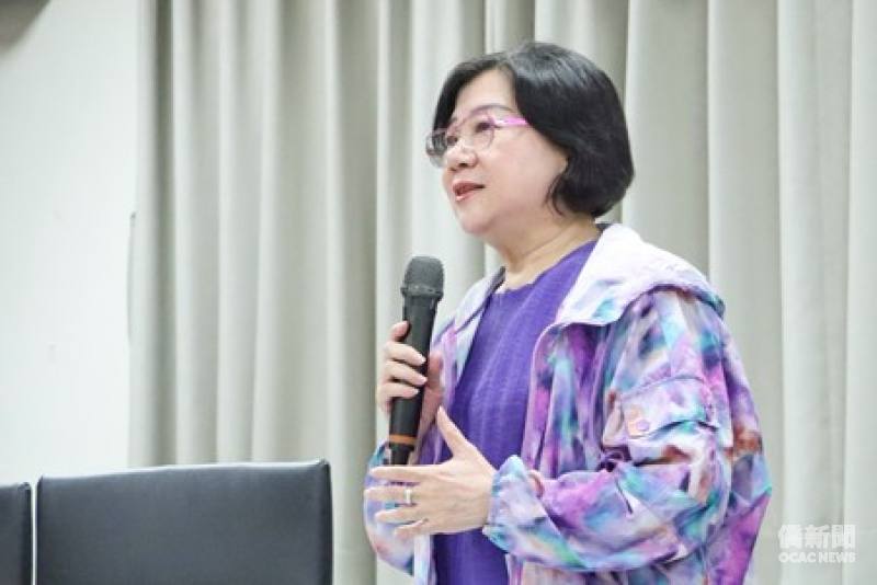 臺師大進修推廣學院行政總召李惠玲致詞