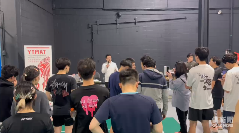 藍柏青歡迎多元族群參與充滿活力的羽球賽事