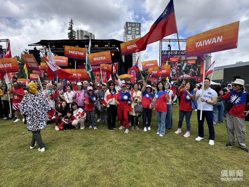 Team Taiwan參與加拿大卑詩省素里市（Surrey）的「Surrey Fusion Festival」多元文化節