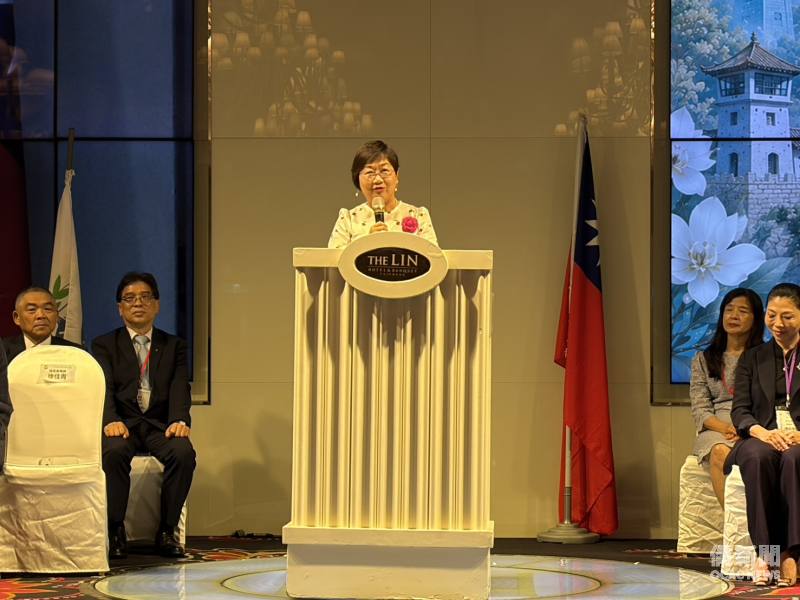 僑委會委員長徐佳青致詞期許亞洲地區臺商與臺灣共建產業供應鏈