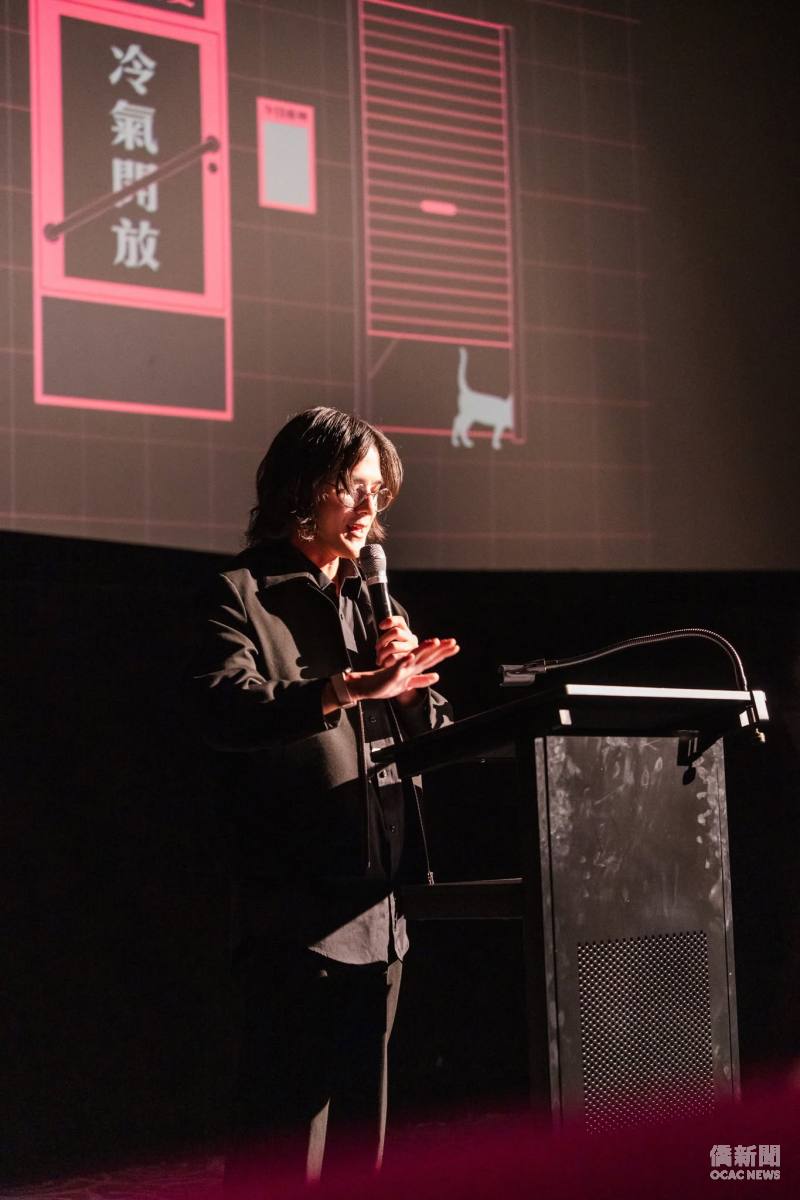 澳洲台灣影展創辦人吳耀祖分享影展逐年成長歷程，並感謝團隊與各界支持。