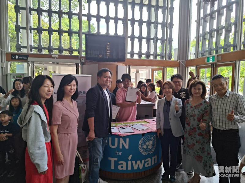 僑務委員會副委員長李姸慧參與「UN for Taiwan」聲援活動