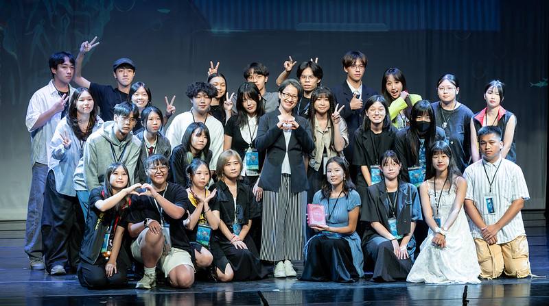 蕭美琴副總統25日下午出席「第廿六屆花樣年華全國青少年戲劇節頒獎典禮」