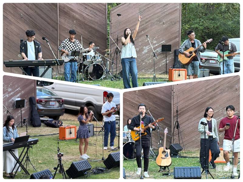 車庫裡的蚊香、茫茫人海、匈奴遠征軍及多啦茫等在地樂團輪番演出