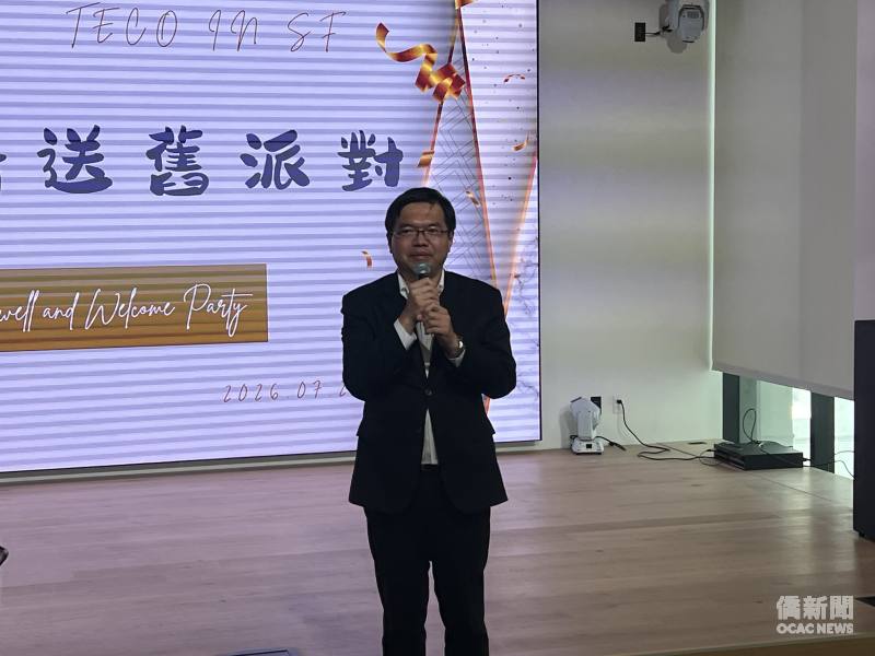 新任金山灣區文教中心主任王偉讚表示，他將持續推動各項僑務工作。