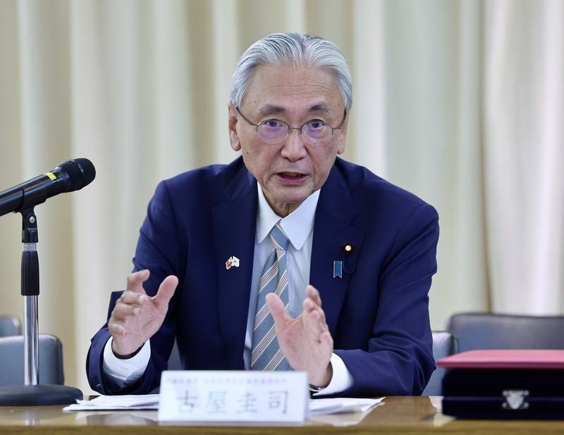 日本眾議院議員、日本台灣友好議員聯盟會長古屋圭司（圖）率團訪台，28日在台北舉行記者會，公開介紹岐阜縣東濃地區，盼讓更多台灣朋友了解當地各方面的發展潛力。