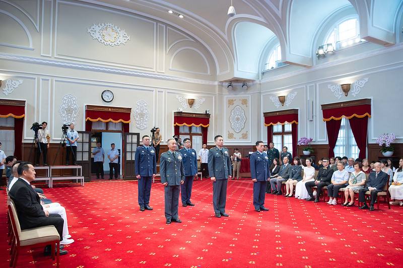 中華民國115年8月份將官晉任授階典禮