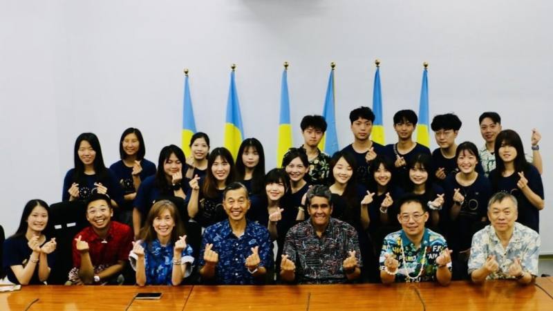 中華長照暨偏鄉醫療基金會與輔大合作「GRACE實踐計畫」，16名來自不同醫療專業背景的青年赴帛琉14天進行社區健康探查。（中華長照暨偏鄉醫療基金會提供）