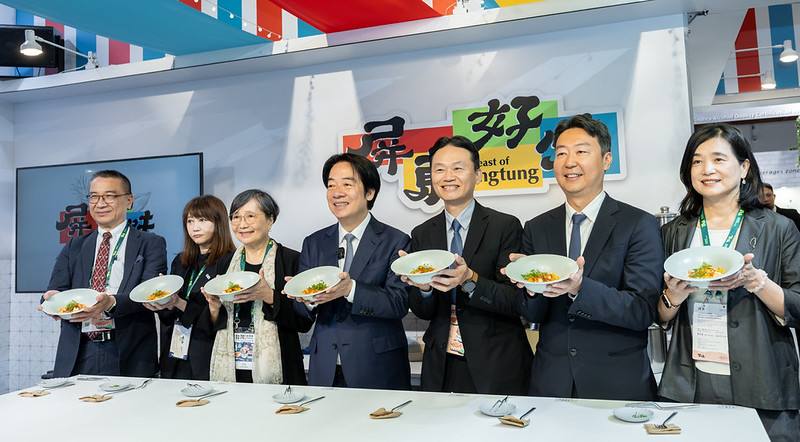 賴清德總統31日上午出席「2026年台灣美食展開幕典禮」