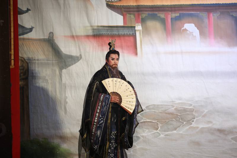 柯進龍在《江山換美人》飾演隋文帝楊堅。（一心戲劇團 提供）