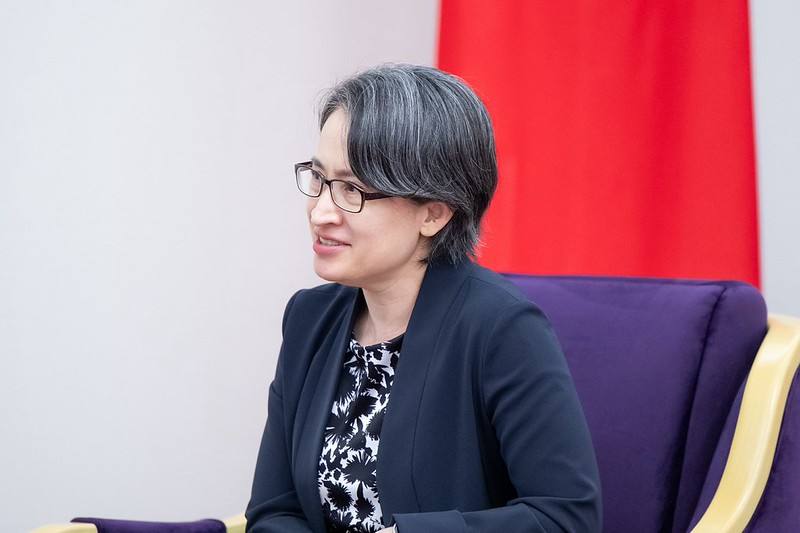 蕭美琴副總統日前接見「全美州檢察長協會（NAAG）訪問團」