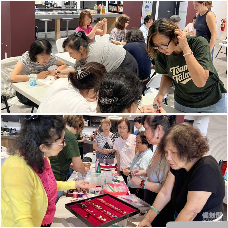現場學員全神貫注地投入DIY創作，氣氛熱烈且溫馨。