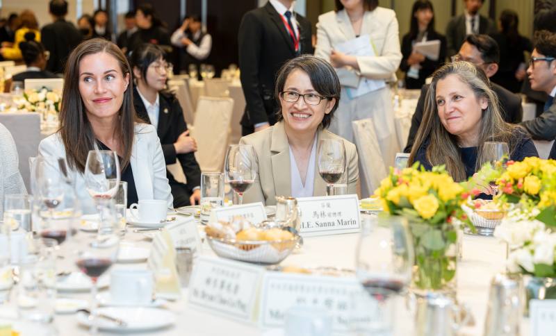 蕭美琴副總統4日午間出席「凱達格蘭論壇：2026 印太安全對話」午宴