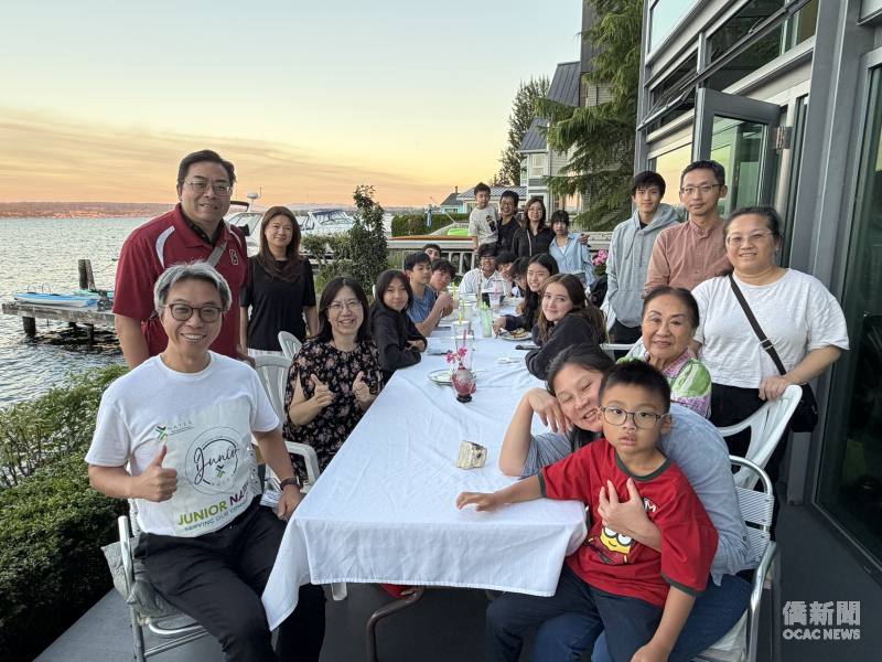 西雅圖文教中心主任鍾佩珍特別感謝 Junior NATEA 青年團隊幹部們的用心投入與辛勤付出。