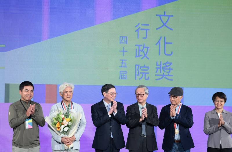 2026年8月5日行政院長卓榮泰出席「第45屆行政院文化獎頒獎典禮」