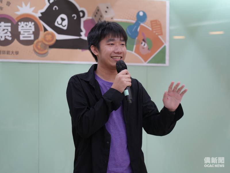 獲得最佳優秀小組的第一組代表學員王晟祐分享結業感言。