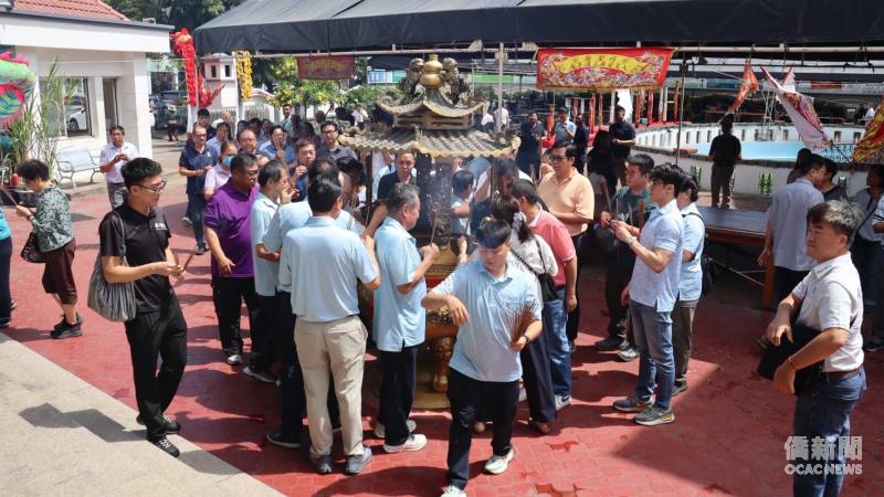 祭典儀式圓滿完成後，吸引超過200位信眾及臺商鄉親共襄盛舉，現場香火鼎盛、氣氛莊嚴。