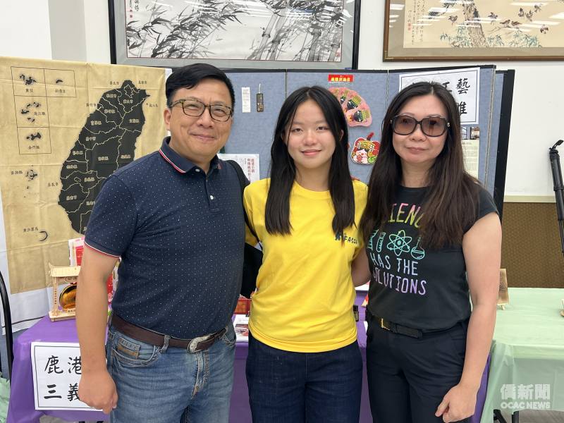 何奇霞父母鼓勵她參與FASCA，給予支持。