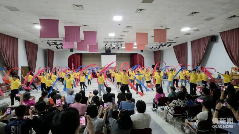 FASCA 學員帶來「大使之舞」舞蹈表演。