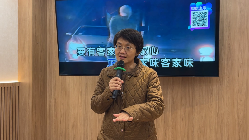 古秀妃肯定客屬會多年來在海外推動國民外交是國家重要的力量。