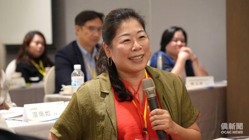 學員於綜合座談中熱絡交流